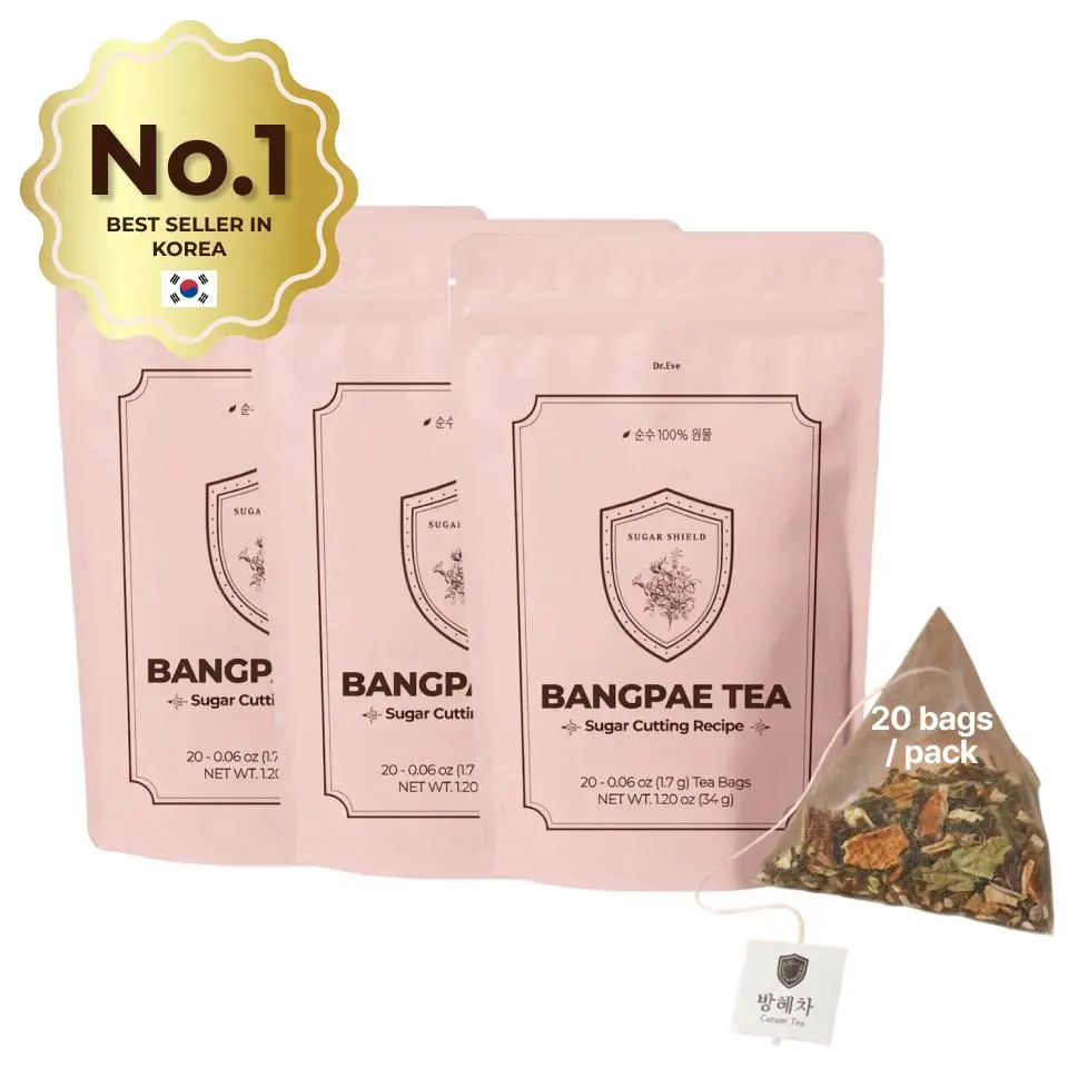 Dr.Eve BANGPAE TEA - Sugar Cutting Recipe [3-Pack Bundle]