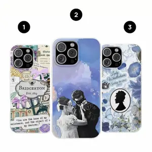 Bridgerton Phone Case Lady Whistledown Regency Cover for iPhone 17 16 15 14 13 12 11