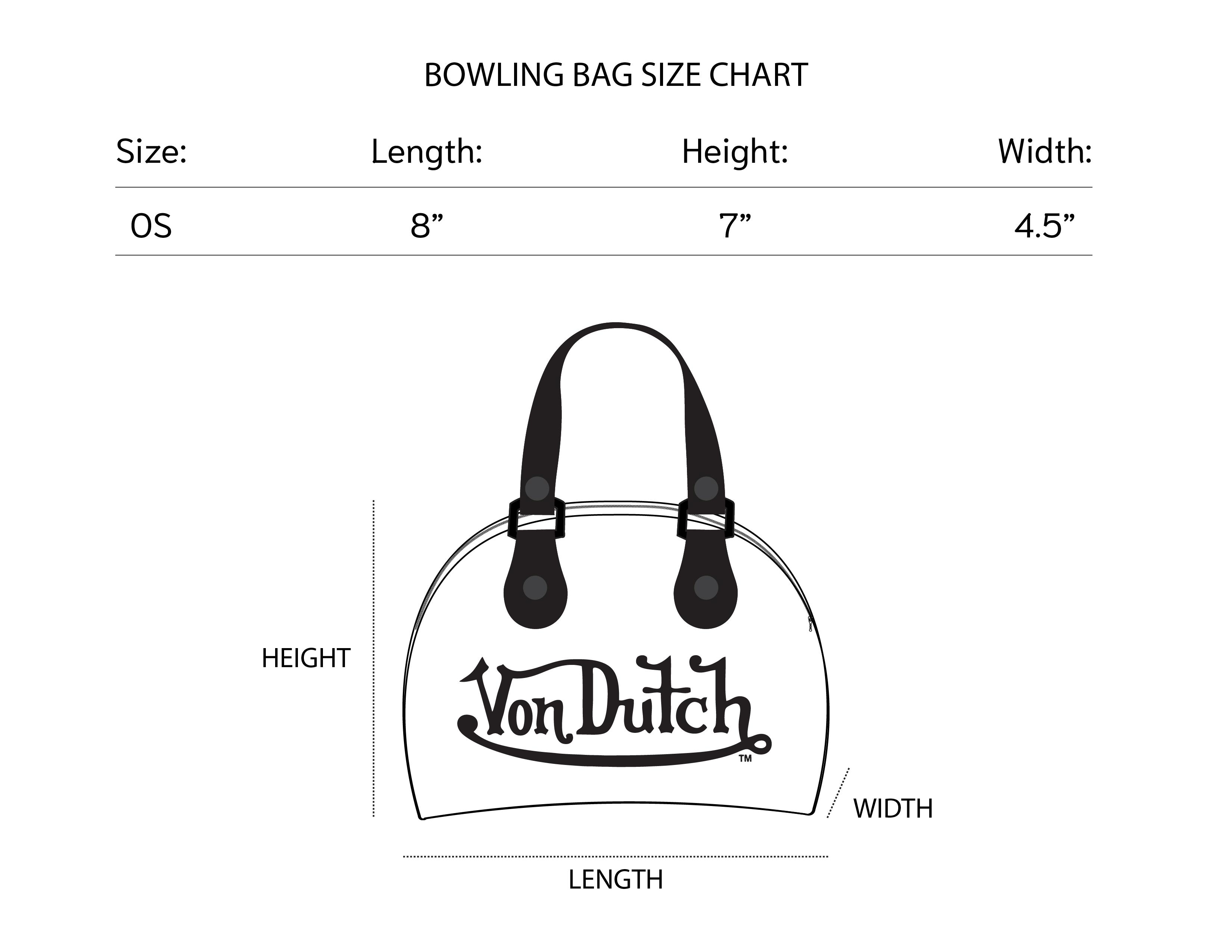 Von Dutch Furry Bowling Bags - Multiple Styles