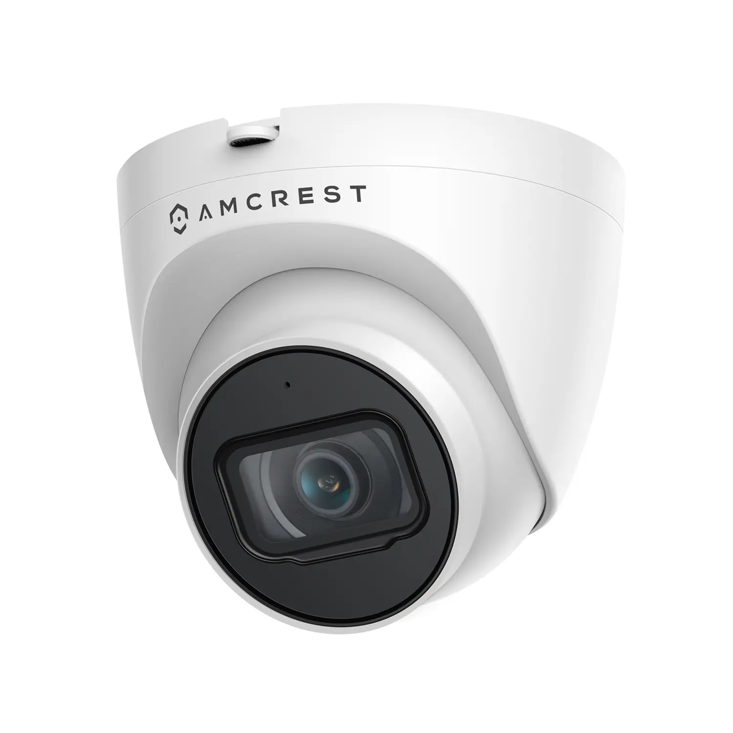 Amcrest 5MP Turret Outdoor IP PoE AI-Powered Home Security Camera (IP5M-T1179EW-AI-V3) – CMOS Sensor Home Monitoring Camera, App-Controlled, Mic/Audio, 98ft Night Vision, 103° FOV, Micro SD (256GB), Ai-Powered Home Security Camera System