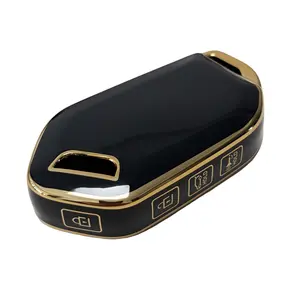 for Kia Car Key Protection Case Key Fob Protector Soft Durable Tpu Material Full Coverage for Kia Telluride Sorento K5 Gt-Line, Key Cover Accessory Key Fob Shell