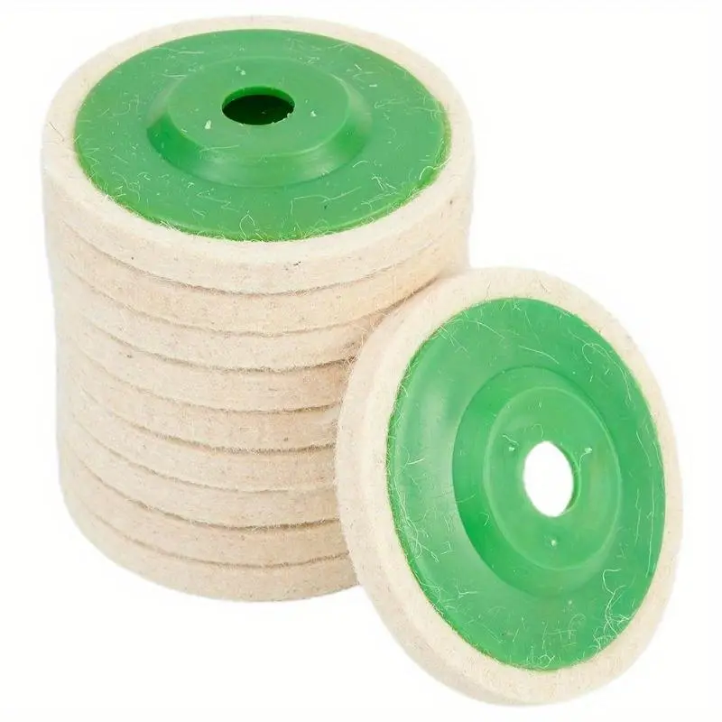 100mm Wool Felt Polishing Grinding Wheel Pad Angle Grinder Buffing Wheels For Metal Marble Glass Ceramics Polishing Wheel