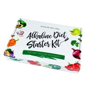Alkaline for Life Diet Starter Kit w/ Acid Alkaline Food Guide & pH Testing Tools