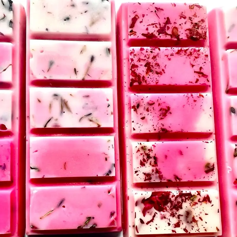 Strong-Scented Fragrance Wax Melts - Non-Toxic Cozy Candle Alternative with Lemon, Flower, Lavender, Watermelon Aromas - Food-Inspired Dessert Scent Option for Home Decor Supplies