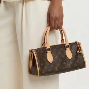 Pre-owned Louis Vuitton Canvas Tote Bags Popincourt Monogram Top Handle Bag