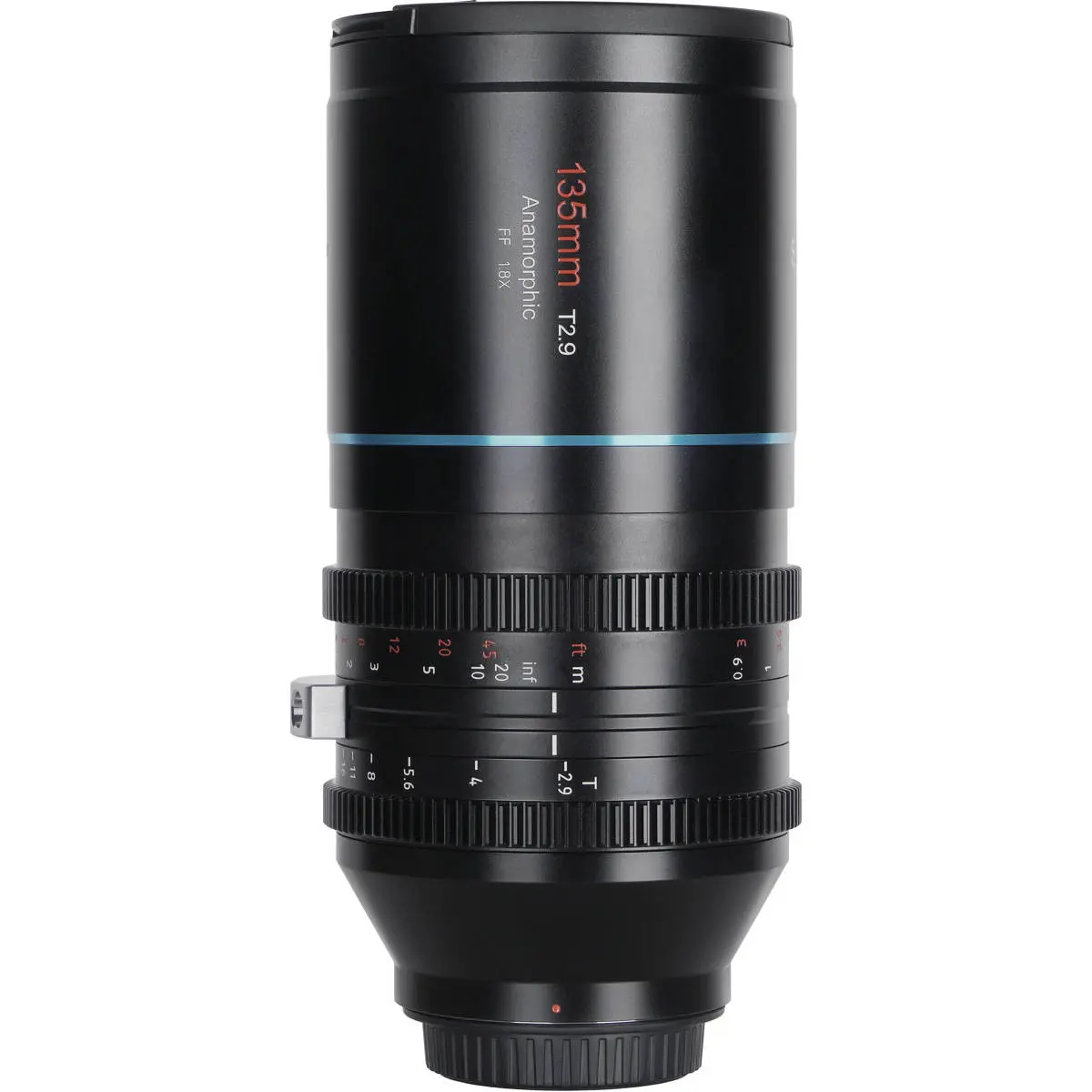 Sirui 135mm T2.9 1.8x Full Frame Anamorphic Lens for Canon RF Mount - Compact Single Lens with Anamorphic Bokeh
