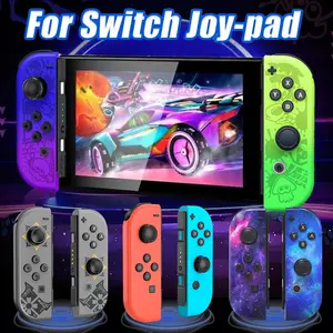Wireless Controller for Switch Game Handle, Dual Vibration Wireless Controller for Switch Lite Oled, Cool Replacement Controller, Game Night Gadget