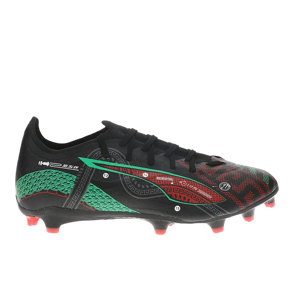 PUMA Mens Ultra 5 Match Racetracks Mexico FirmArtificial Ground Soccer Cleats  - Black