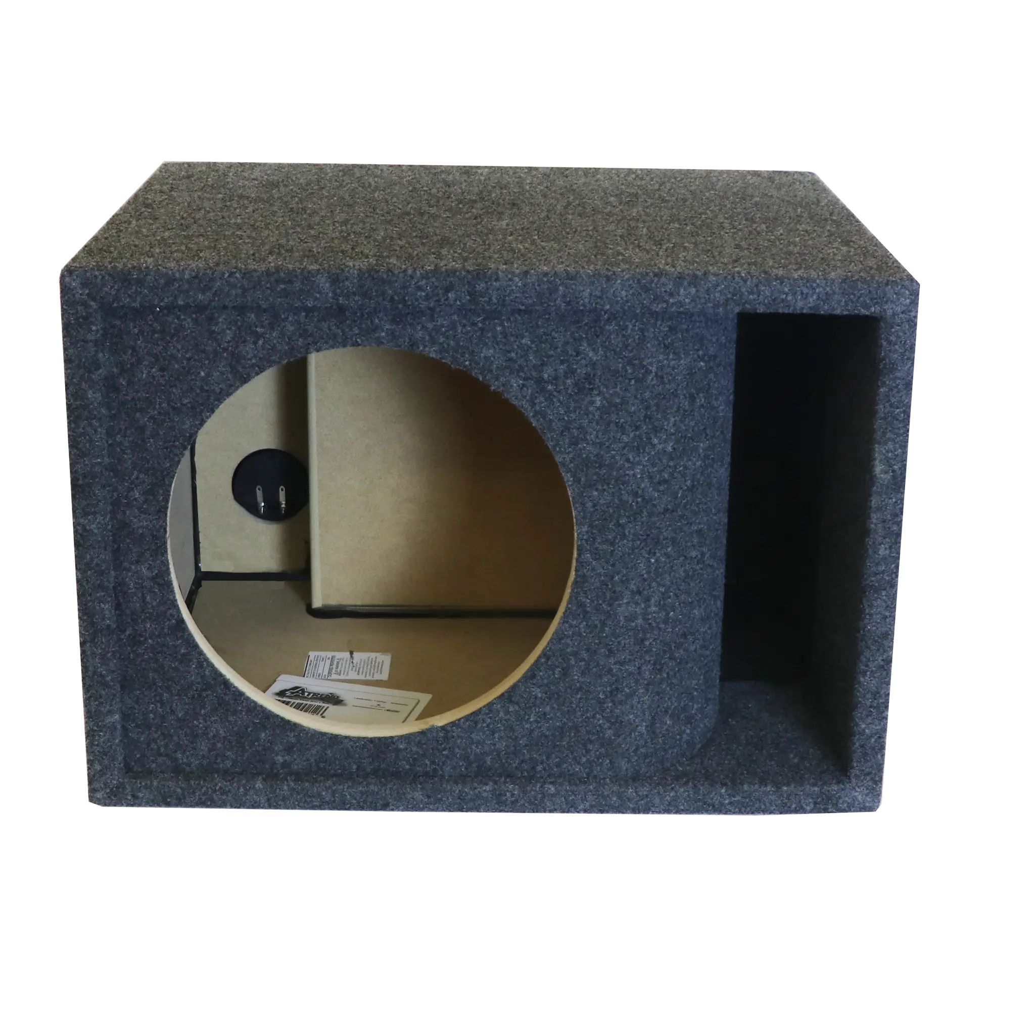 10 in Single Kerf-Vented Enclosure- all 3/4 inch USA built Subwoofer Enclosure Precision CNC-Cut, 3/4-Inch MDF Made in