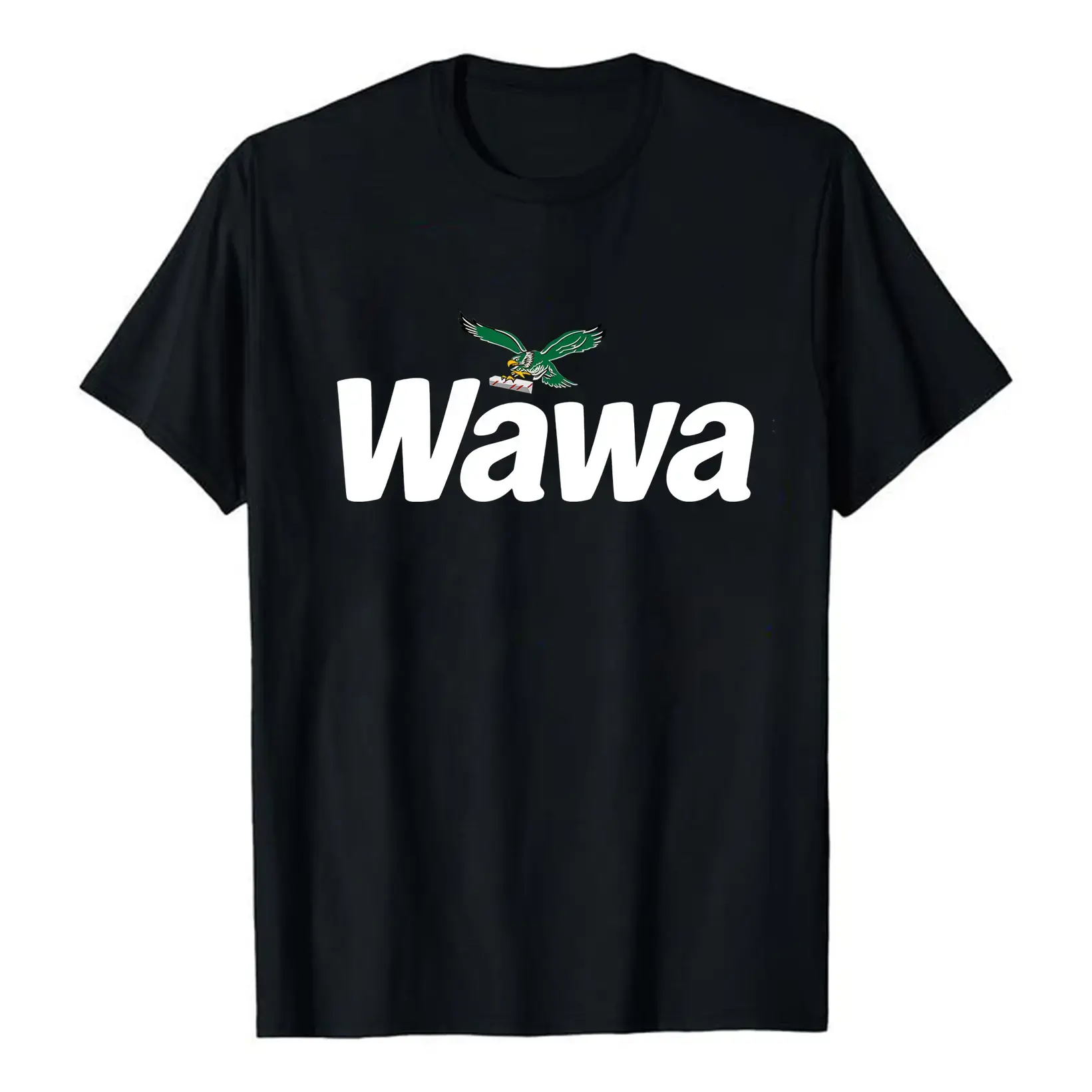 Wawa Eagles Football Team Fan T-Shirt, 100%25 Cotton Game Day Sport Lover Graphic Tee, Unisex Eagles Fan Gift
