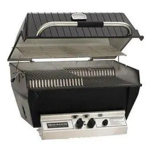 Broilmaster Premium Lp Gas Grill W/charmaster Briquets