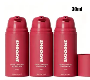 Smooche 3pcsColor Changing Foundation – Shade Matching Liquid Makeup, SPF, 24H Wear, Vegan