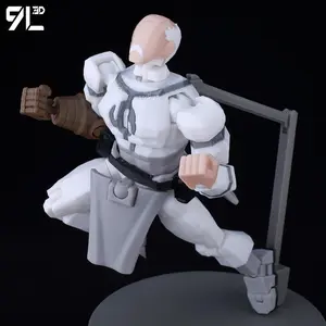 9L 3D Invincible Boy Lucky13 Dummy13 Conquer Invincible Mark Titan13 T13  Anime Action Figure Model Collectible Children's Gifts