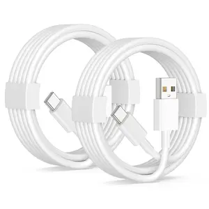 Universal USB-A to USB-C Cable for iPhone 17/16/15, iPad, Galaxy S25/S24, MacBook, Fast Charging & Data Sync, Type C Charge, Usb C Cables