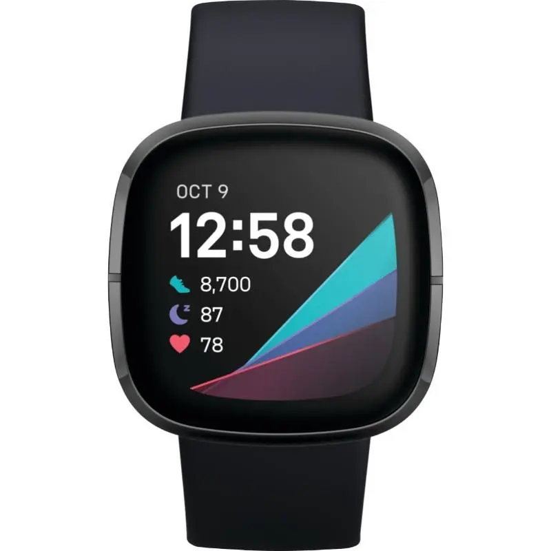 Refurbished Fitbit Sense Fitness Smartwatch (WiFi) Good Condition with 1 Year Warranty