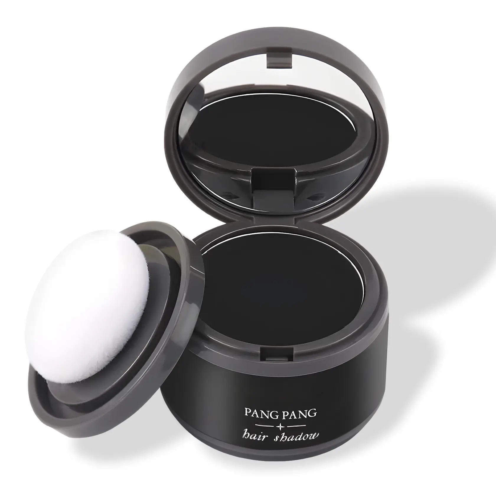 QIUFSSE Hair Root Touch Up Color Powder - Waterproof & Tinted Hairline Formula for Strong Coverage, Portable Haircare Product, Beauty Products, Alcohol-Free, At-Home Hair Color, Cover Grey Hair, Normal