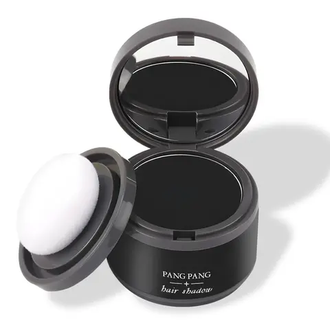 QIUFSSE Chestnut Hair Powder - Cover Grey Hair Grey Root Coverage Anti-Gray Semi Permanent Haircare, Waterproof Ready-to-Use Tinted Hairline Formula, Alcohol-Free Strong Coverage Easy-Carry At-Home Solution