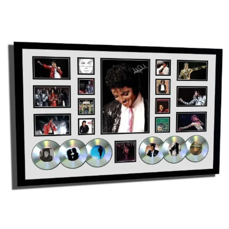 [ Sale Up To 30%] Michael Jackson SignedDecor Edition Memorabilia Decor Poster_ No Framed