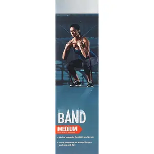 Superbands Resistance Band for Assisted Pull-ups, Core Fitness, Flexibility, Stamina, and  - 1" Red