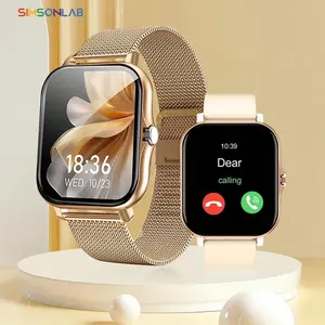 SIMSONLAB 1.83 Inch Portable Trendy Multifunctional Watch, 1 Count Digital Watch with BT Support Music Control, Sports Watch for Women & Men, Wearable Smartwatch, Sports Tracking Smartwatch, Smartwatch with Calls