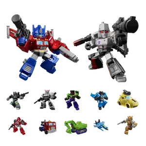 Blokees Transformers Defender Version 01 Shattered Alliance Whole Set 14 Poseable Joints Collectibles Inside