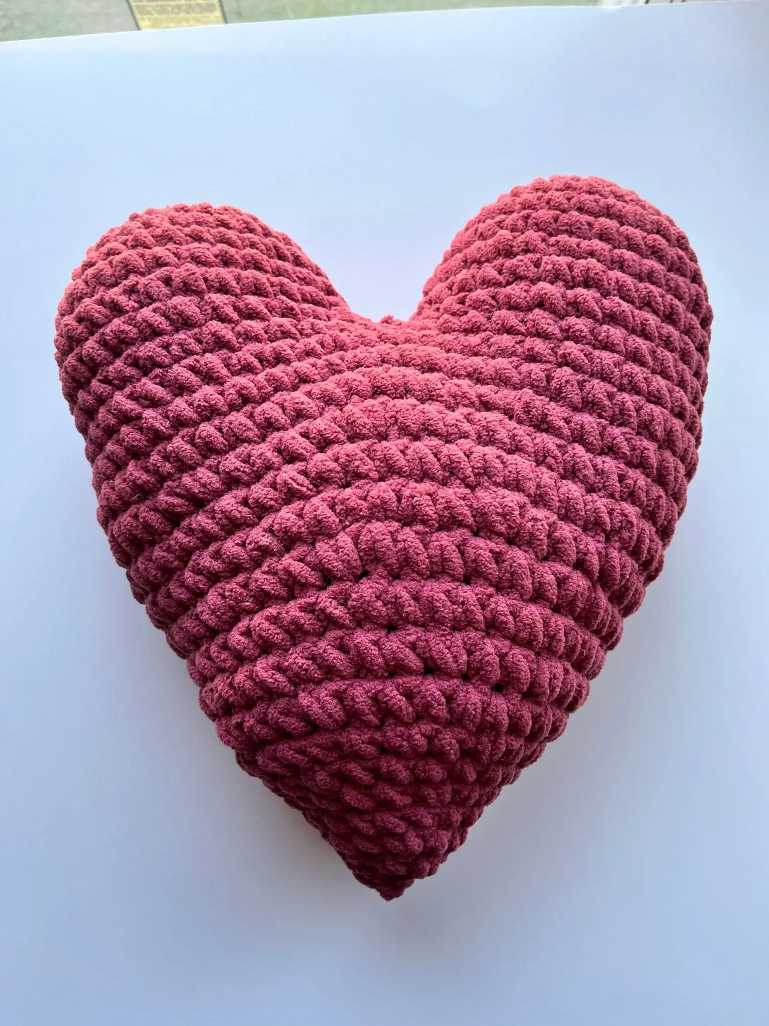 Caleb's Hugging Hearts | Weighted Crocheted Heart Pillow | Comfort & Security | Caleb’s Kindness Project
