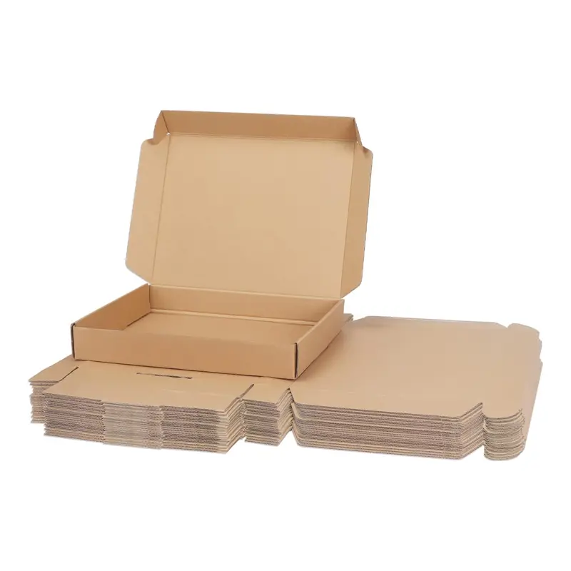 Brown Corrugated Cardboard Mailers (15.8 x 11.8 x 2 in) - Compact Size, Sturdy Protection, Enhance Shipping Efficiency, Reliable Choice for Small Businesses (10/20 Pcs) | Office Postal Shipping Supplies