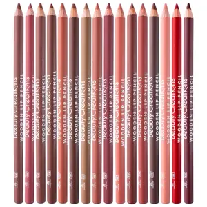 Beauty Creations Wooden Lip Pencil Collection Cosmetic Makeup Lipliner