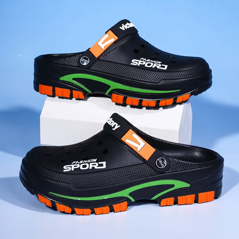 Breathable Casual sandls， Men's Summer Fashion Casual Breathable sandls With Thick Non-Slip Soles, Perfect For Outdoor Wear Footwear Walking Shoes
