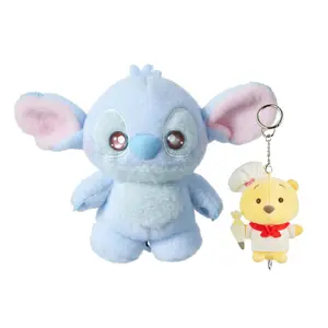 Disney Stitch Winnie Mini Plush Friends Series Figurines - Collectible Toys for Kids,