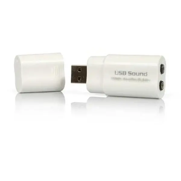 Startech ICUSBAUDIO USB 2.0 Plug-and-Play Audio Adapter - Computer Accessory for Device Port Connection, Headset Compatible