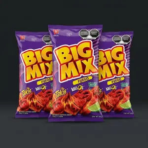 Big Mix fuego (pack variants 80grams) spicy and crunchy.