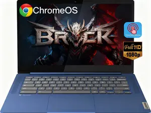 Lenovo 14” FHD Touchscreen Laptop |  64GB eMMC | MediaTek 8-Core | Free 256GB SD Card + Branded Mouse