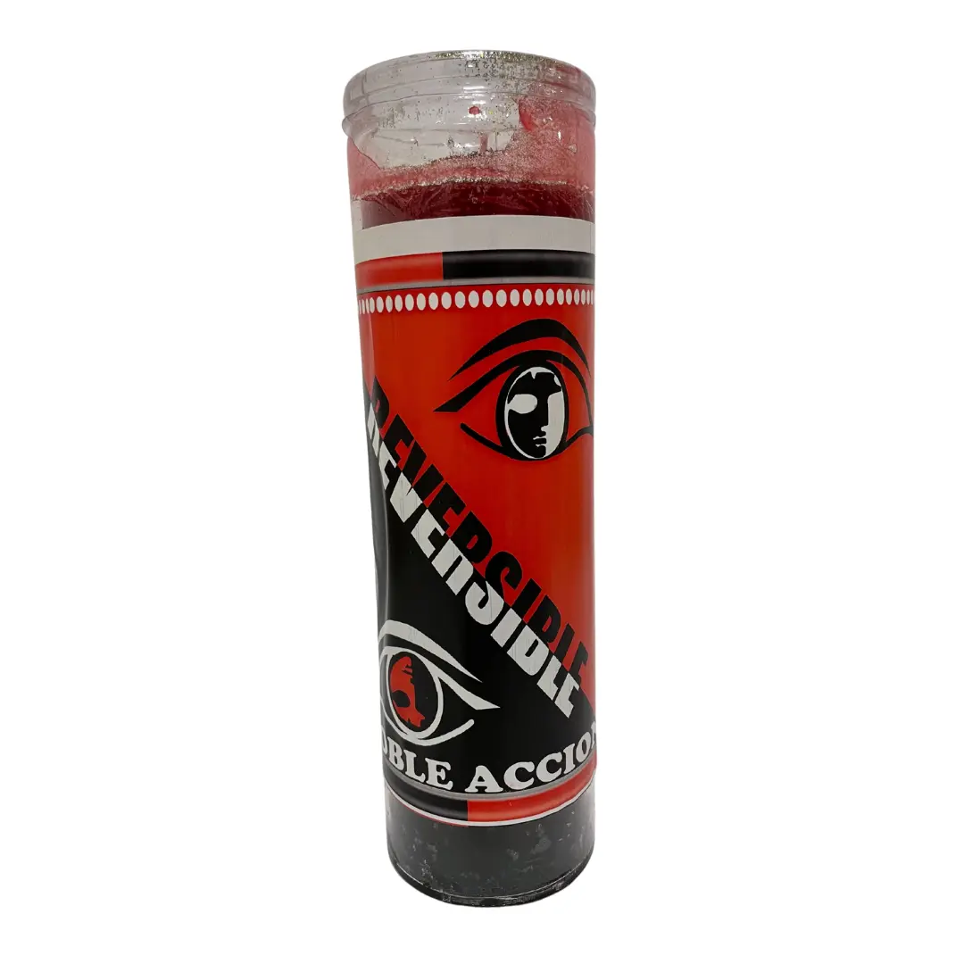 REVERSIBLE 2X VELADORA PREPARADA / REVERSIBLE 2X PREPARED CANDLE