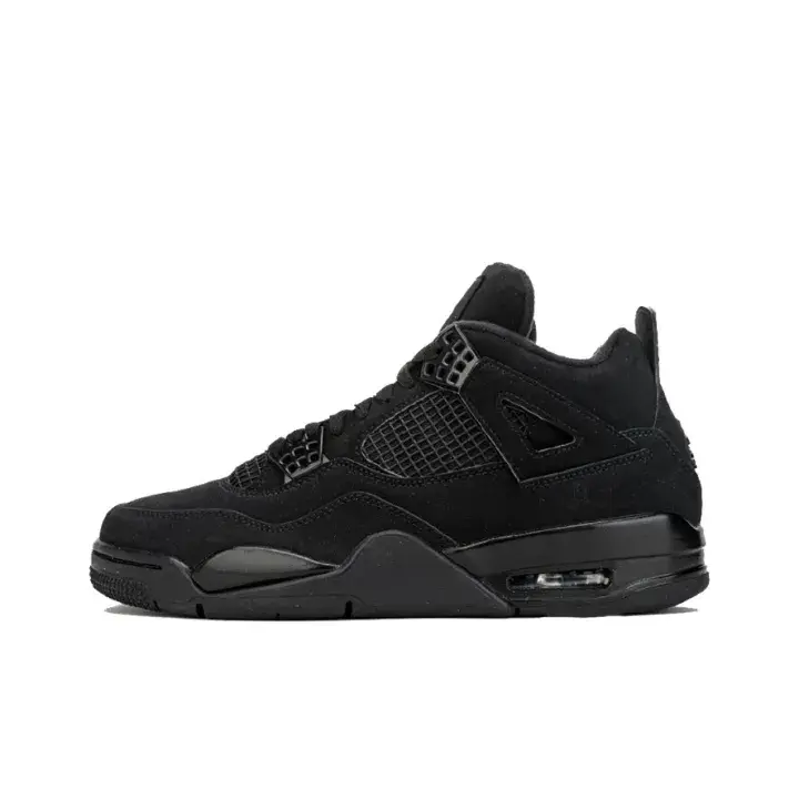 Solid Black Suede Unisex Athletic Sneakers, Daily Commute & Outdoor Casual Shoes, Blister Free, Long Walk Comfort Shock Absorbing, Brand New Sealed With Original Shoe Box