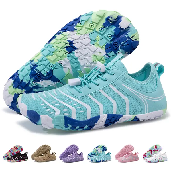 HOYOFOL Minimalist Casual Trainers for Women & Men, Breathable Barefoot Running Athletic Footwear with Wide Toe Box, 0-Drop Sole & Slight Arch Support, Built-In Insoles Casual Trainers, Cloud-Like Insole Casual Trainers
