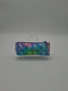 pastel dragon scale slim mini pen case