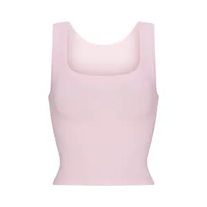 COTTON RIB TANK | CHERRY BLOSSOM