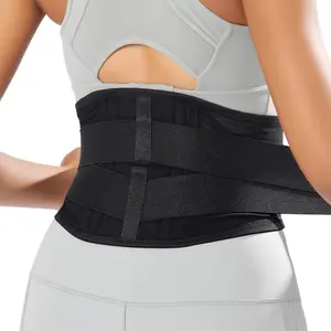 Breathable Waist Lumbar Support Belt for Men & Women, Comfortable Lower Back Brace, Ideal for Daily Use, Adjustable Fit Design, Waist Training Belt, Breathable Waistband