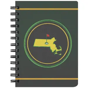 Golf Master Massachusetts Notebook 5x7