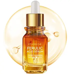 Vitamin C Face Serum 30ml – Brightening & Anti-Aging Serum with Ferulic Acid + Vitamin E | Fade Dark Spots, Even Tone, Glow Boost for Oily & Dry Skin