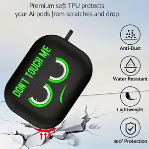 1 Pc Creative Personalized Emoji Case for AirPods 1/2/3 Pro Series, Stylish Protective Cover, Durable Earphone Shell, Unique Design, Protection