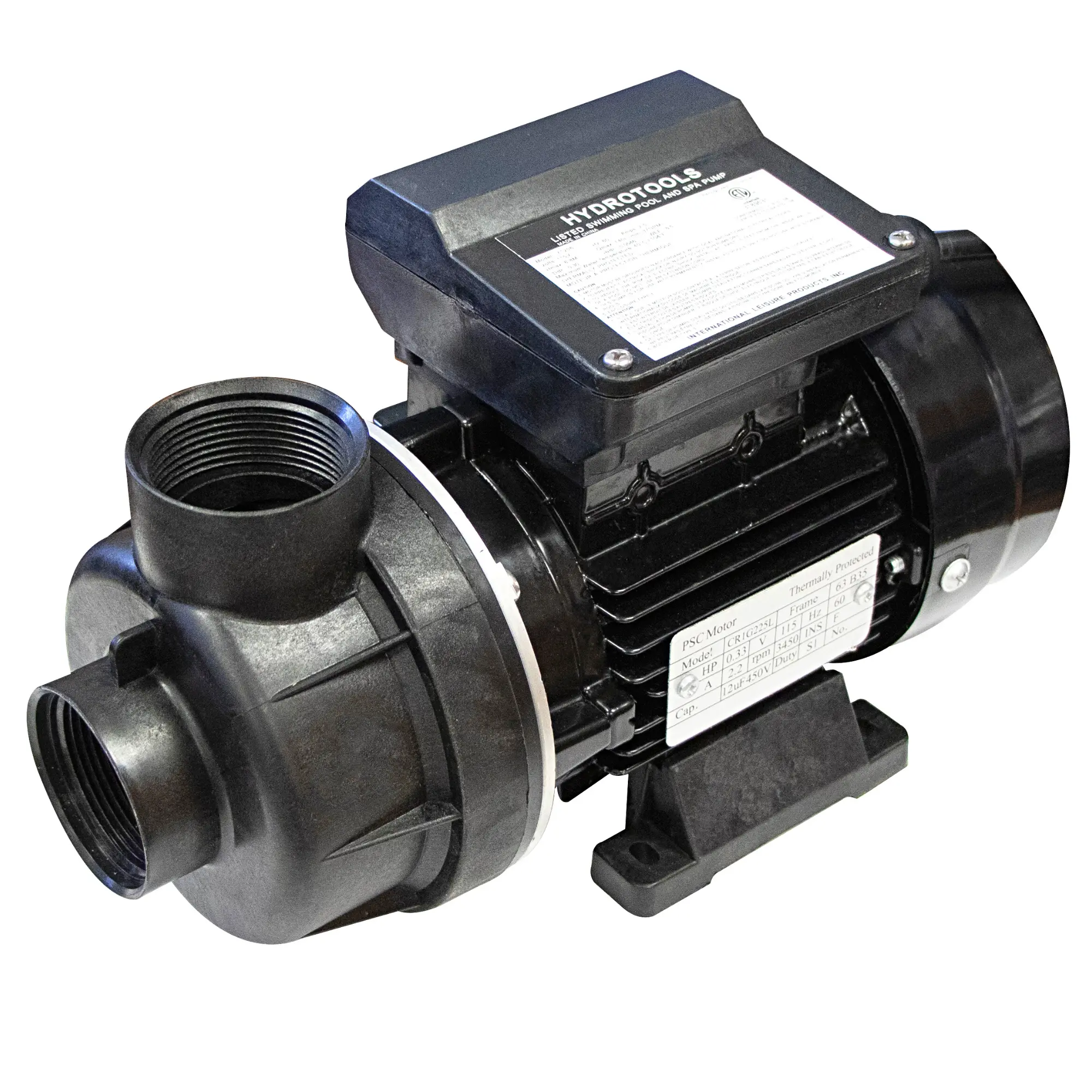 Hydro-Flo Above Ground Pool Pumps | 0.3–0.45 HP | Vertical Discharge