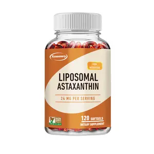 Xemenry - Astaxanthin Supplement 24 mg, Maximum Absorption, Antioxidant, Non-GMO & Gluten-Free - Premium Raw Extraction - Processed in the USA