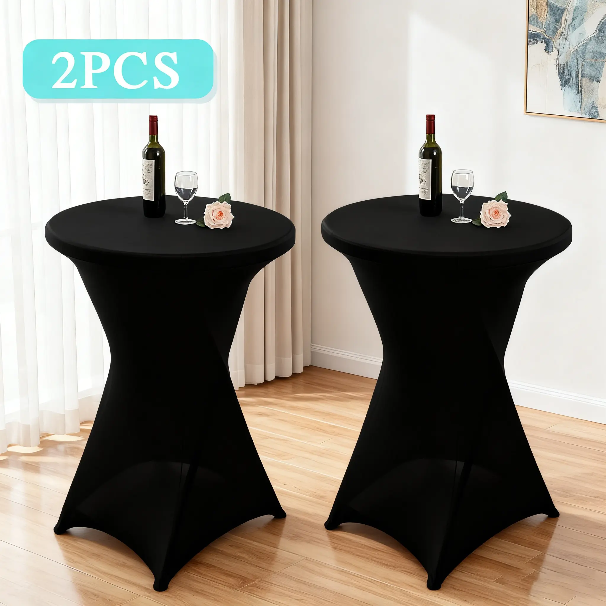 Black【2PCS(32x43in)】