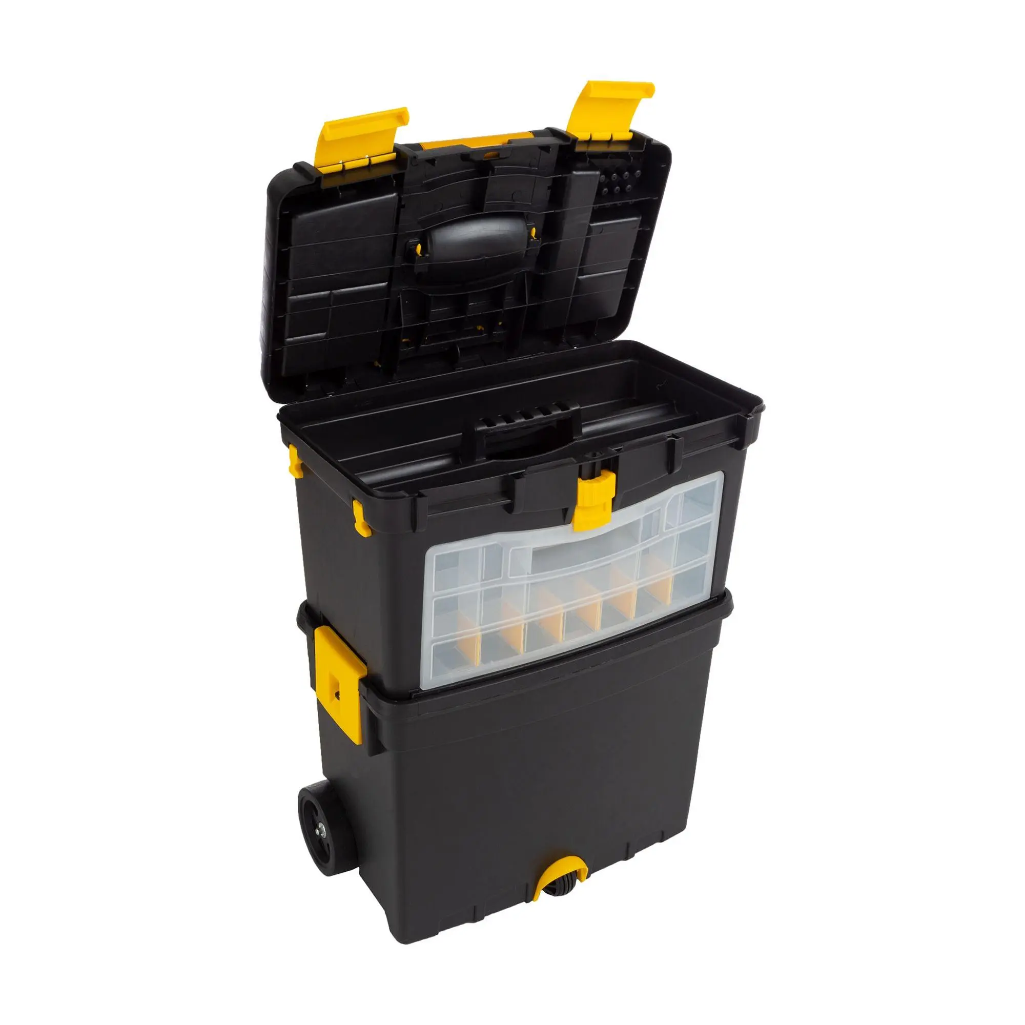 Stalwart Portable Toolbox with Wheels Stalwart Portable Toolbox with Wheels