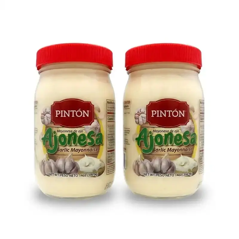 Pintón Garlic Aioli Mayo – Rich and Creamy Flavor Spread Paquete de Ajonesa (Ahorra más)
