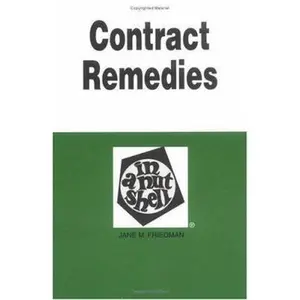USED-Contract Remedies in a Nutshell by Jane Friedman (Paperback)