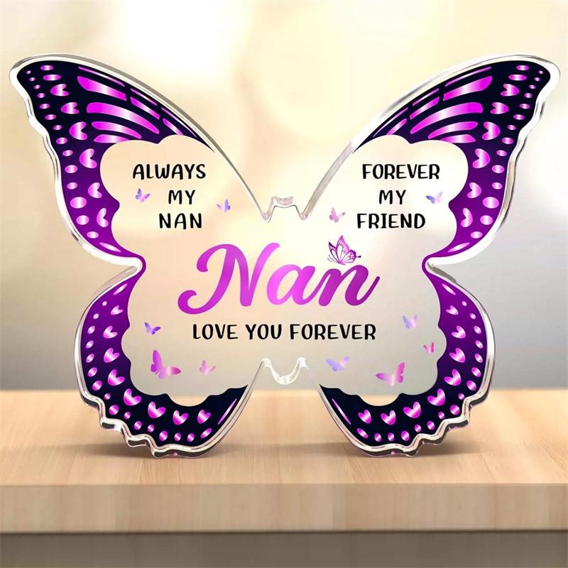 Butterfly-Shaped Acrylic Keepsake Gifts For Mothers Day