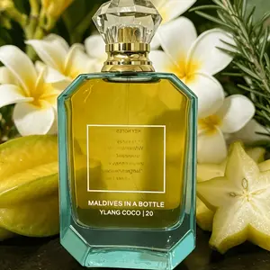 KAYL 20 Women's Perfume - Perfumes for Women with Banana Blossom, Ylang Ylang, Rosemary, White Plumeria, Creamy Sandalwood, Silky Coconut Milk, Juicy Starfruit - Fruit-Scented, Fragranced, Elegant Layered Long-Lasting Fresh Gentle Aroma, Fruit-Scented Wom